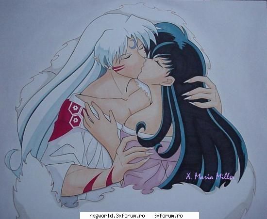 Albumul meu ~ Kagome - when ... I kissed with sesshoumaru ... :"> - Albume