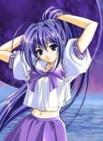 nume : haguko
 prenume : crystal
 varsta: 18
 parul: albastru si lung
 ochii : albastri
 iubit : -